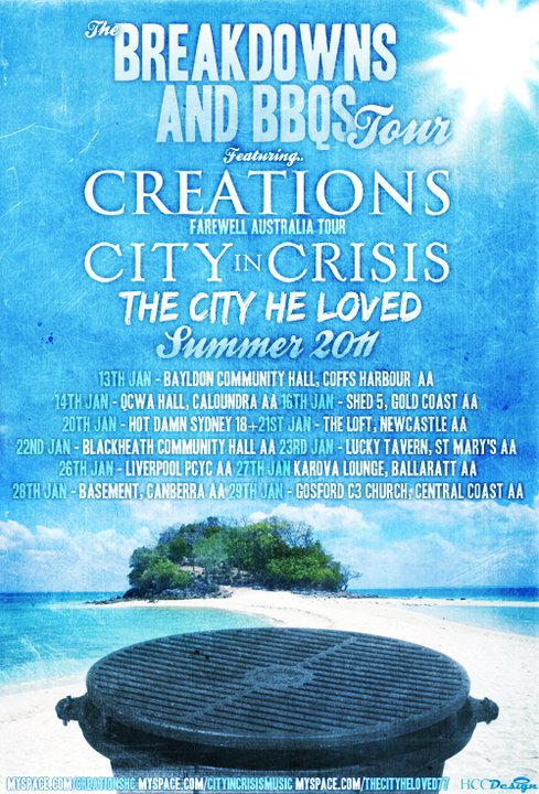 Creations Farewell Australia Tour