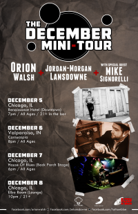 Orion Walsh, Jordan-Morgan Lansdowne, Mike Signorelli Tour Orion Walsh, Jordan-Morgan Lansdowne, Mike Signorelli Tour