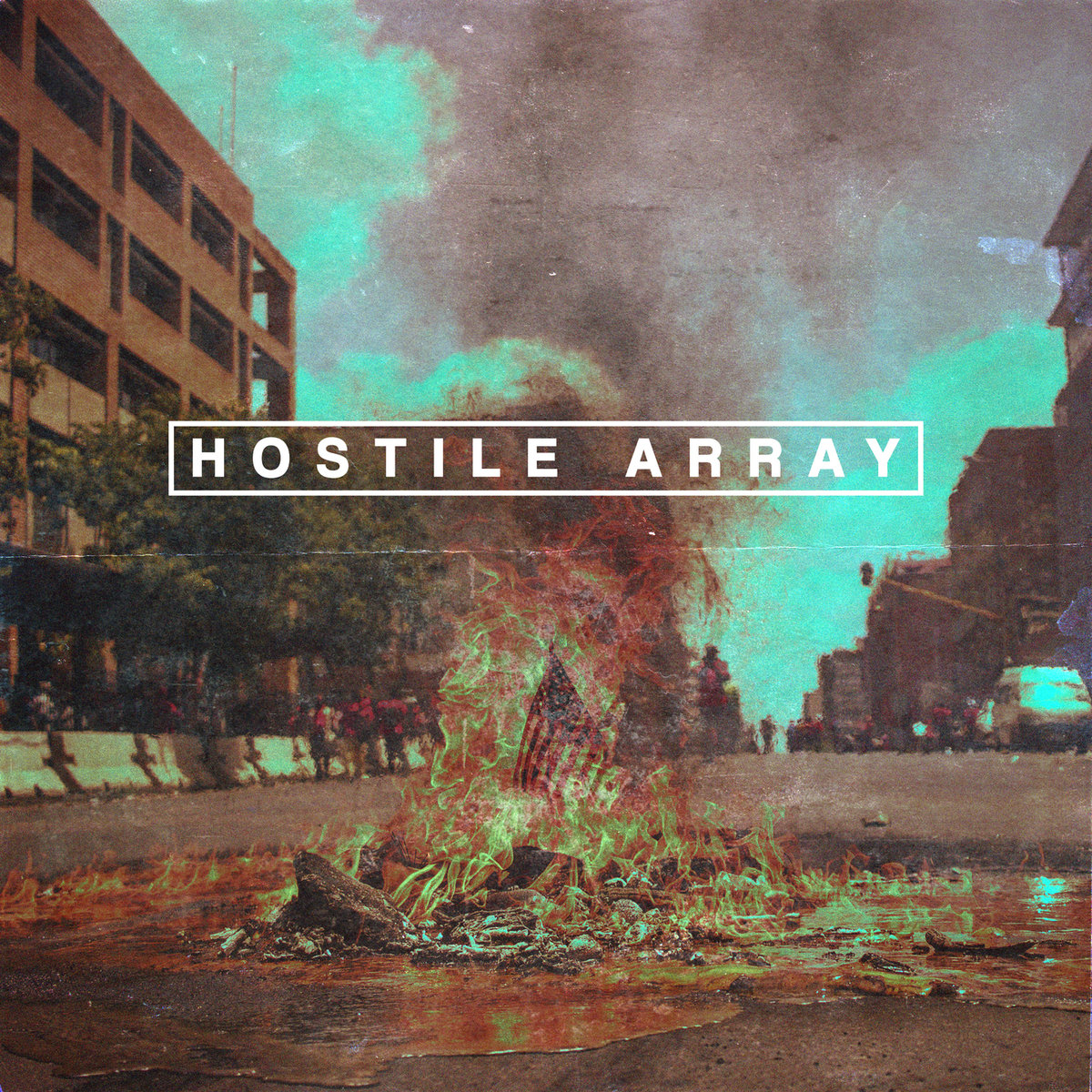 Hostile Array - Self Titled Album Cover