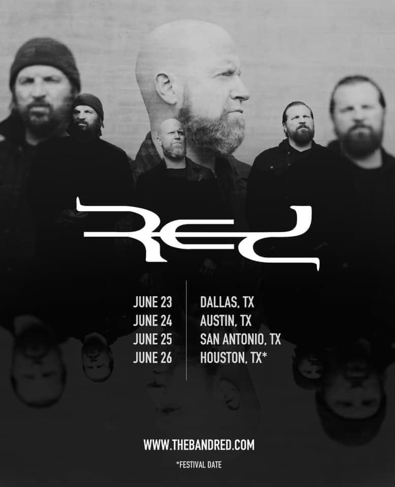 RED Announce New Concert Dates for Texas in June - News - Indie Vision Music