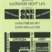 First Promoted Show 1996