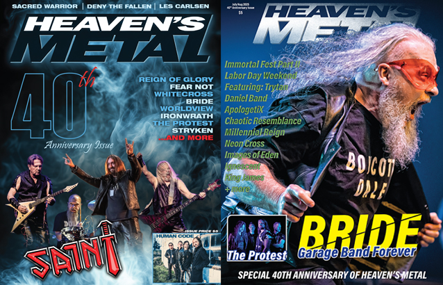 Heaven's Metal Announces 40th Anniversary Print Edition with Flip Cover ...